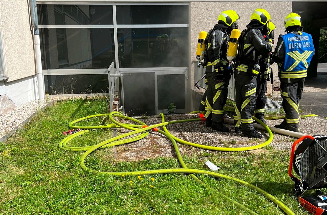 Das Feuer am 6. Juli war in einem Lagerraum im Keller ausgebrochen.