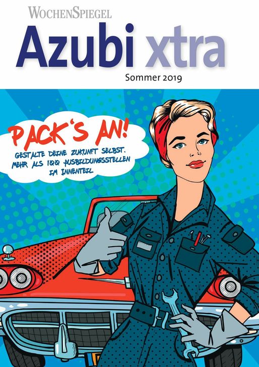 Das WochenSpiegel-Journal für Schulabgänger 2020 "Azubi xtra" ist soeben erschienen.