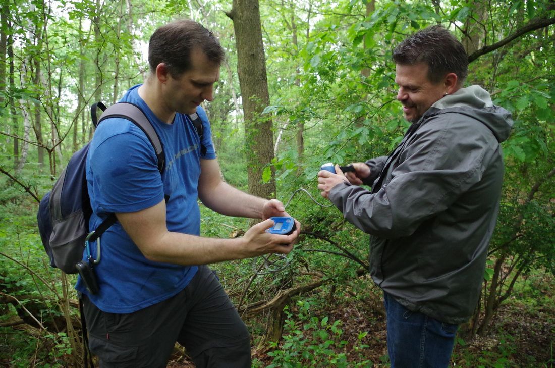 Im Billiger Wald und bei Rott sind zahlreiche Geocaches versteckt. Foto: Mager