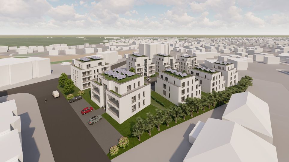 So könnte der Wohnpark Am Eschenweg“ Alte Hohl 21 aussehen.