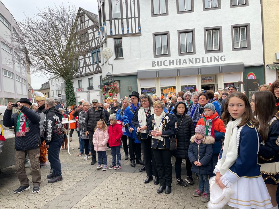 Beste Stimmung beim Publikum.