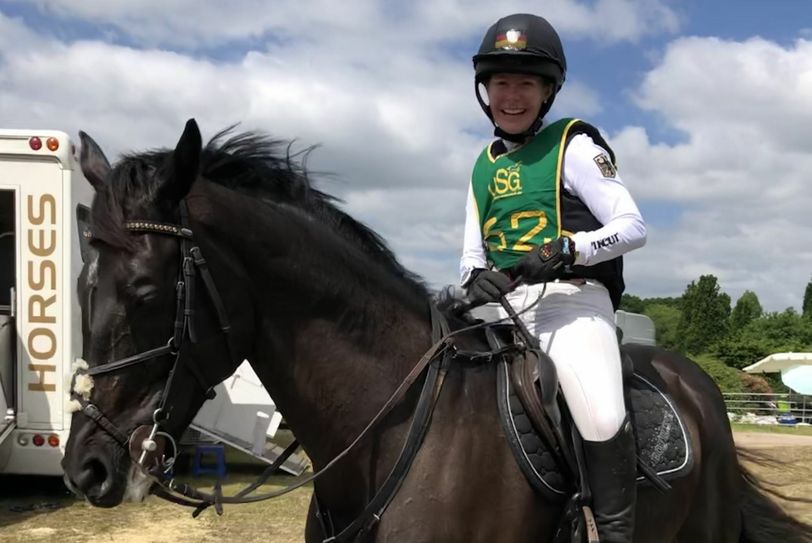 Sophia Rössel gehört zu den hoffnungsvollsten deutschen Nachwuchsreiterinnen in der Vielseitigkeit.