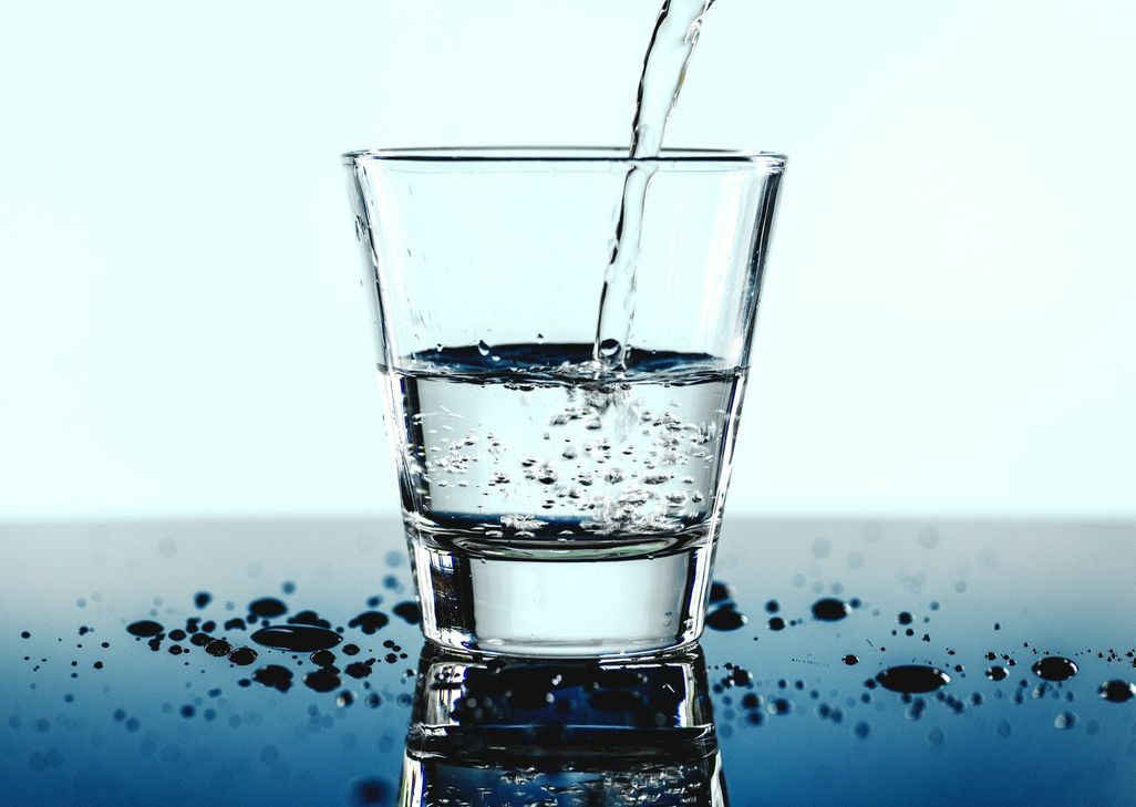 Nicht vergessen: Wasser trinken!