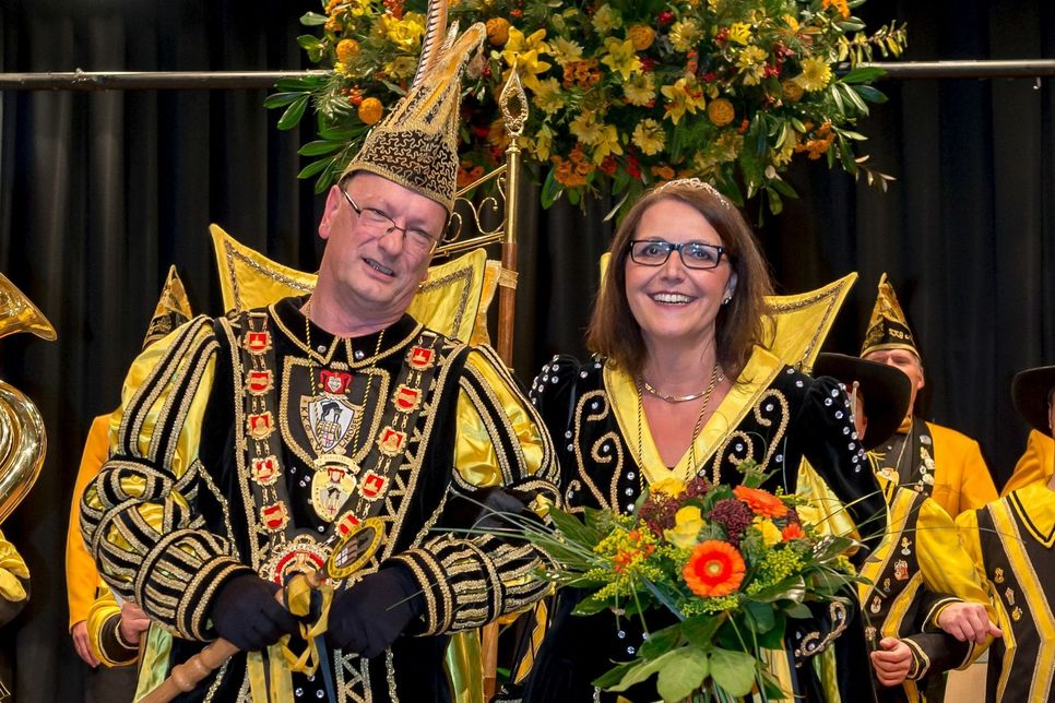 Das 43. Zeller Prinzenpaar: Prinz Bernhard I. und und Prinzessin Dorothee I..
