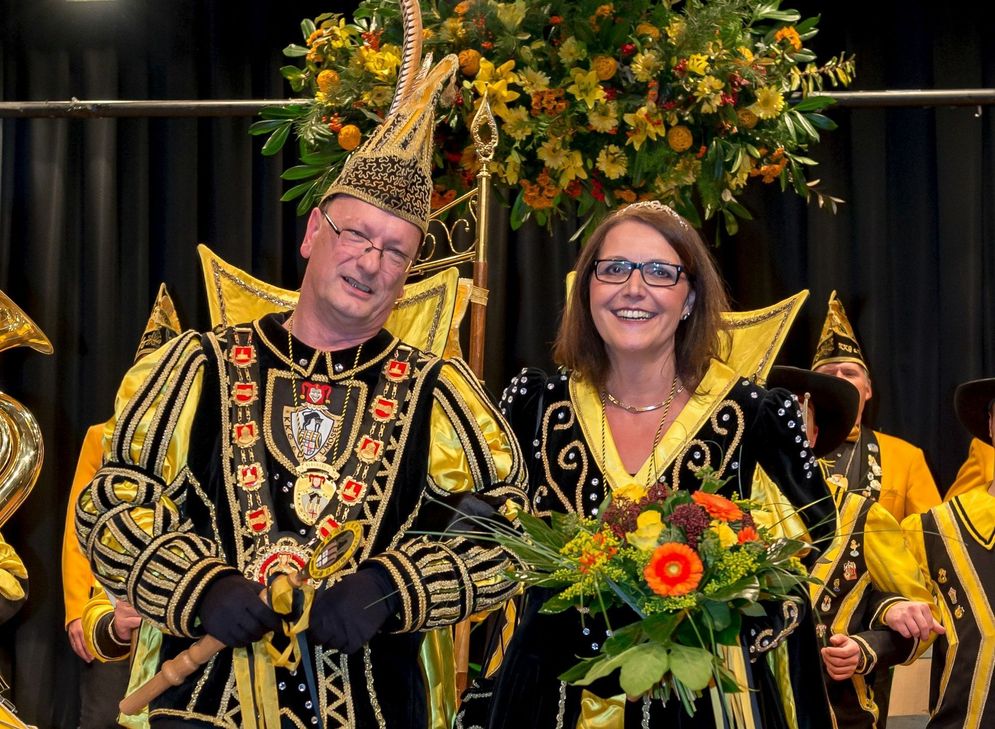 Das 43. Zeller Prinzenpaar: Prinz Bernhard I. und und Prinzessin Dorothee I..