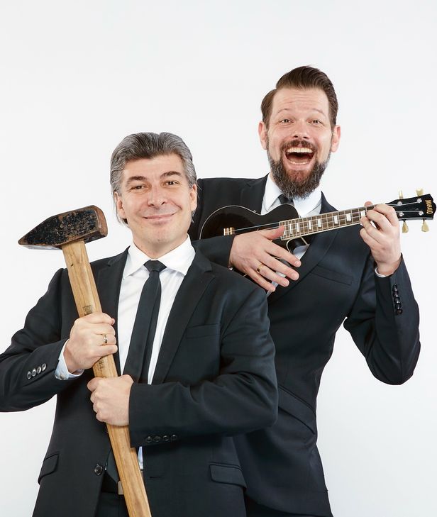 Auch das Kabarett-Duo »Onkel Fisch« kommt zu den Eifelkulturtagen in die Region. Foto: Rainer Holz