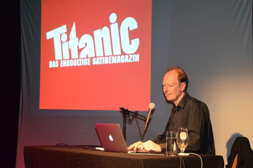 Martin Sonneborn war zu Gast in der Trierer Tufa. Foto: Pees