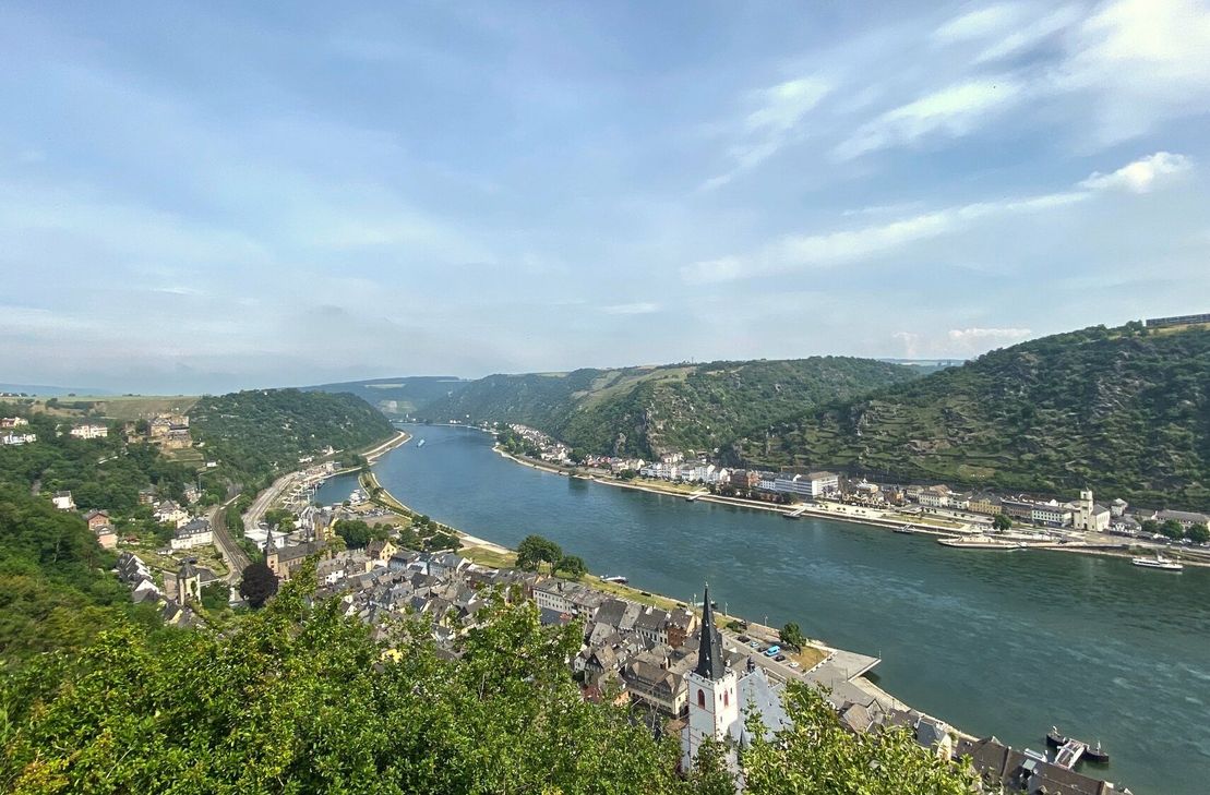 Blick auf St. Goar.