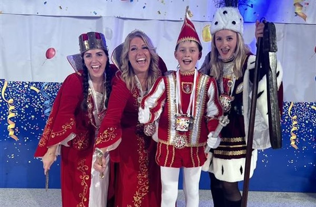 Jungfrau Ronja, Prinzessin Jenny II., Kinderprinz Henri I. und Bäuerin Celina werden am Samstag verabschiedet.