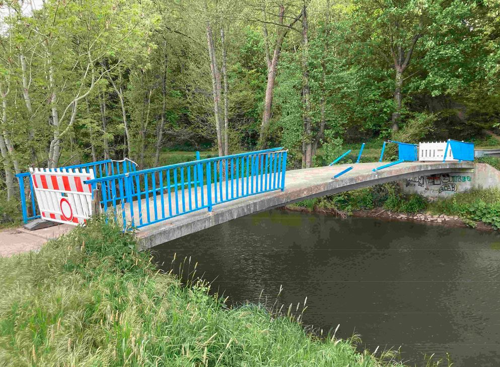 Die Brücke an der Sturmiusstraße in Schleiden soll 2024 saniert werden.