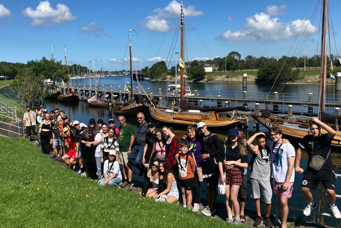 Gemeinsames Foto der Gruppe