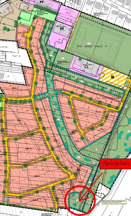 Lageplan. Foto: VG Konz
