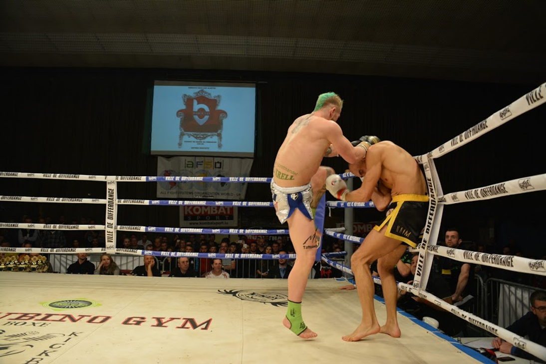 Falk Monzel bei einem seiner Kämpfe. Foto: FF