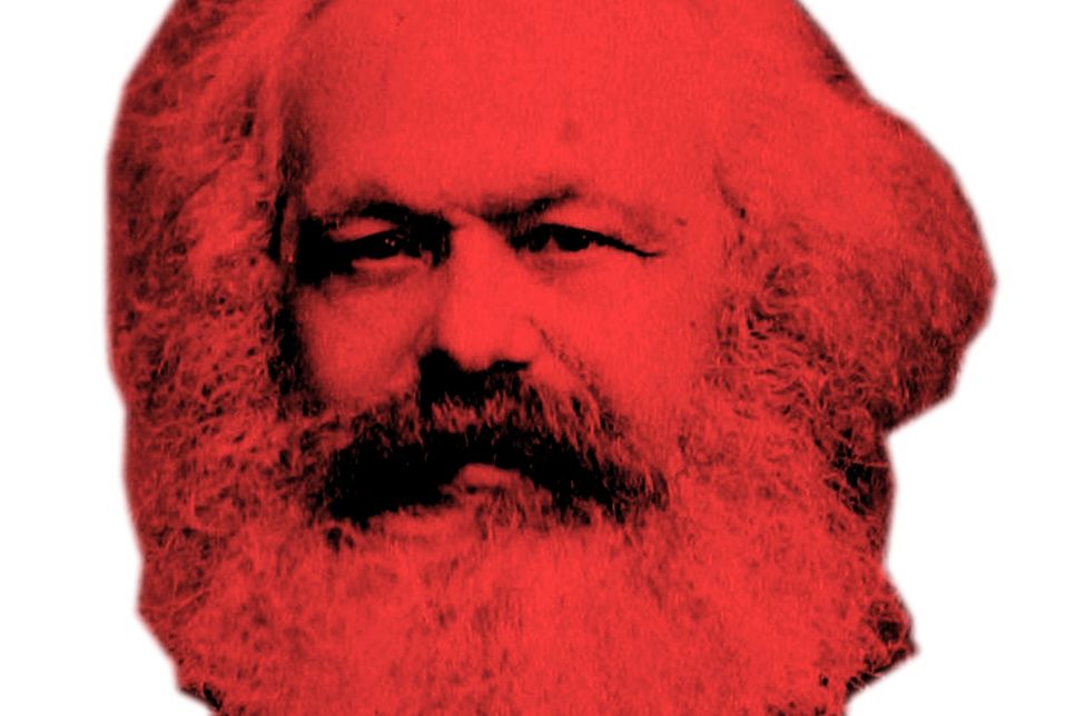 Karl Marx soll für den nächsten Besucheransturm sorgen. Foto: Stadtmuseum, Montage: Neumann