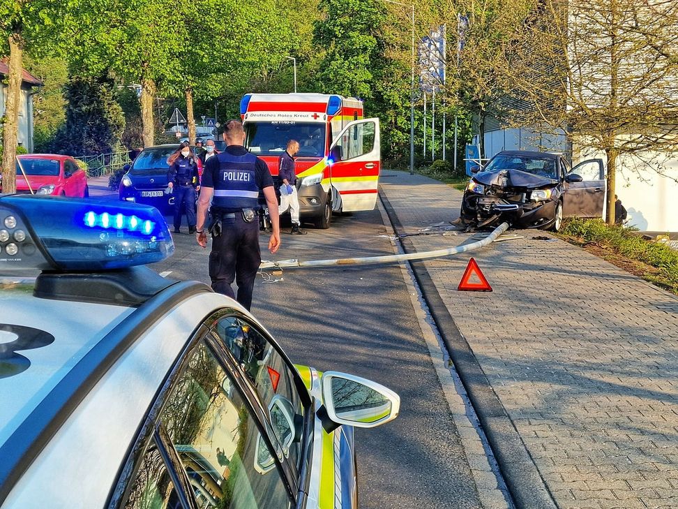 Einen Schutzengel hatten die Schulkinder in Kirn bei diesem Unfall.