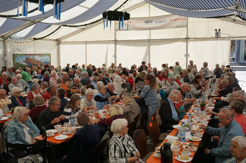 Das Seniorenfest war auch in diesem Jahr gut besucht.