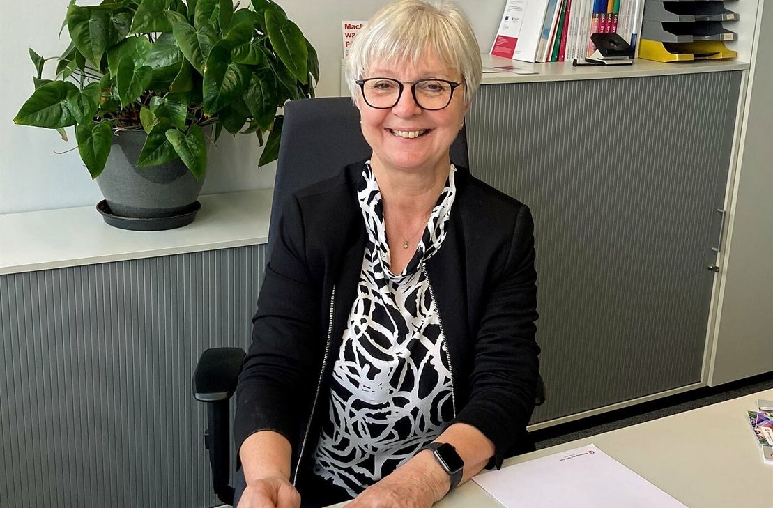 Gundula Sutter ist die Leiterin der Agentur für Arbeit in Bad Kreuznach