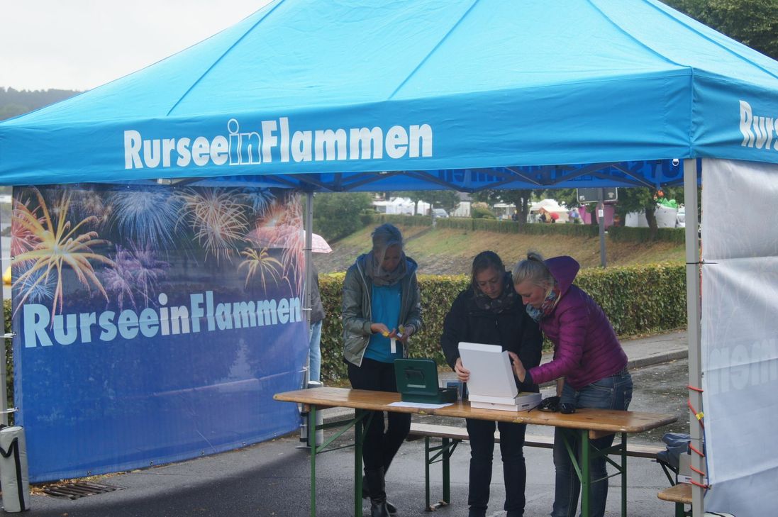 Ob bei Organisation, Auf- und Abbau oder an den Festtagen selbst: Ohne Ehrenamtler gäbe es kein »Rursee in Flammen«.