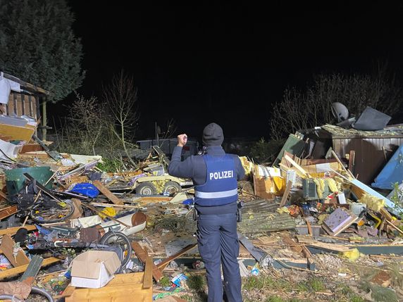 Explosion in Landkern