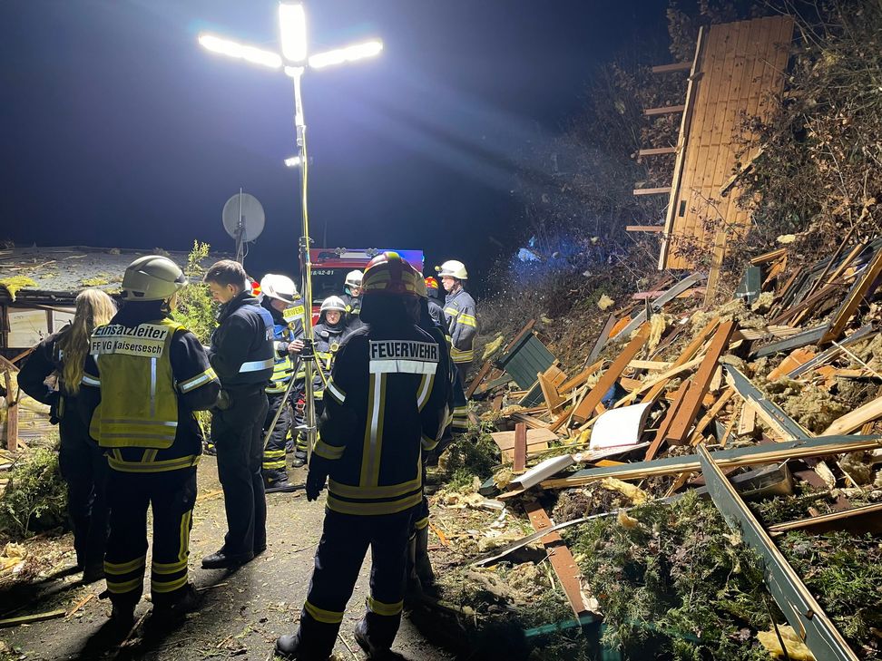 Explosion in Landkern