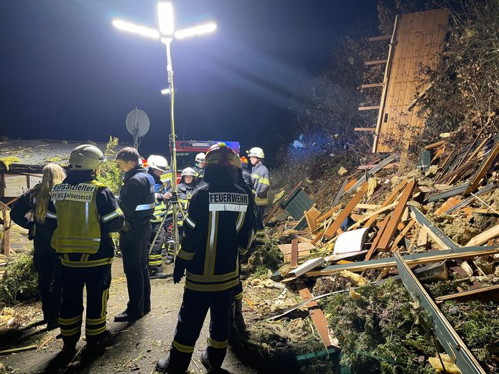 Explosion in Landkern