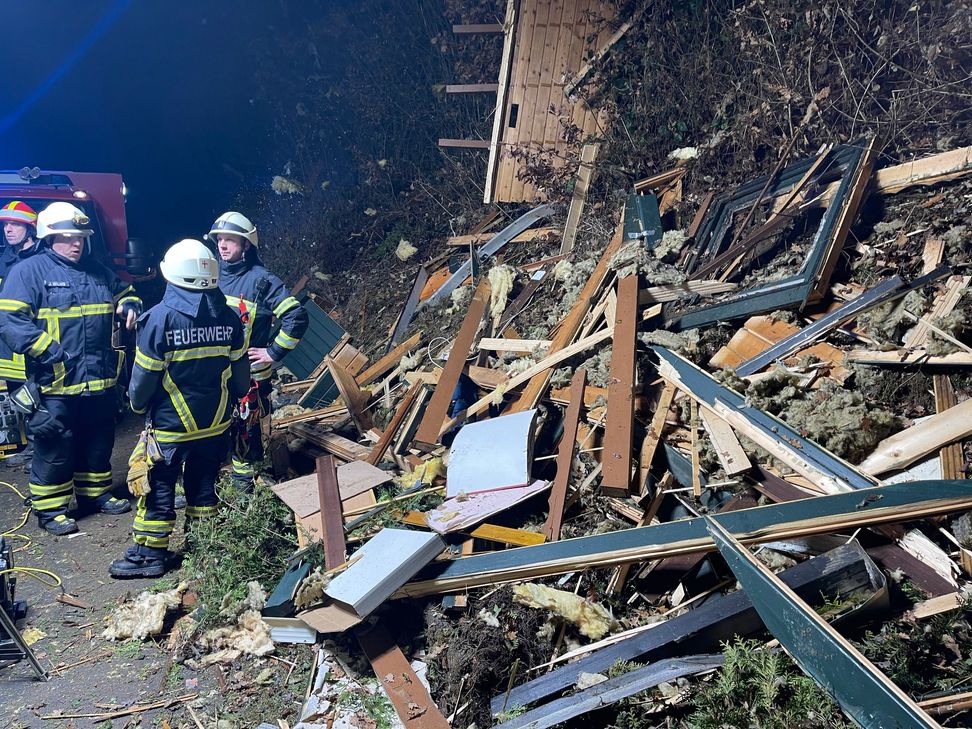 Explosion in Landkern