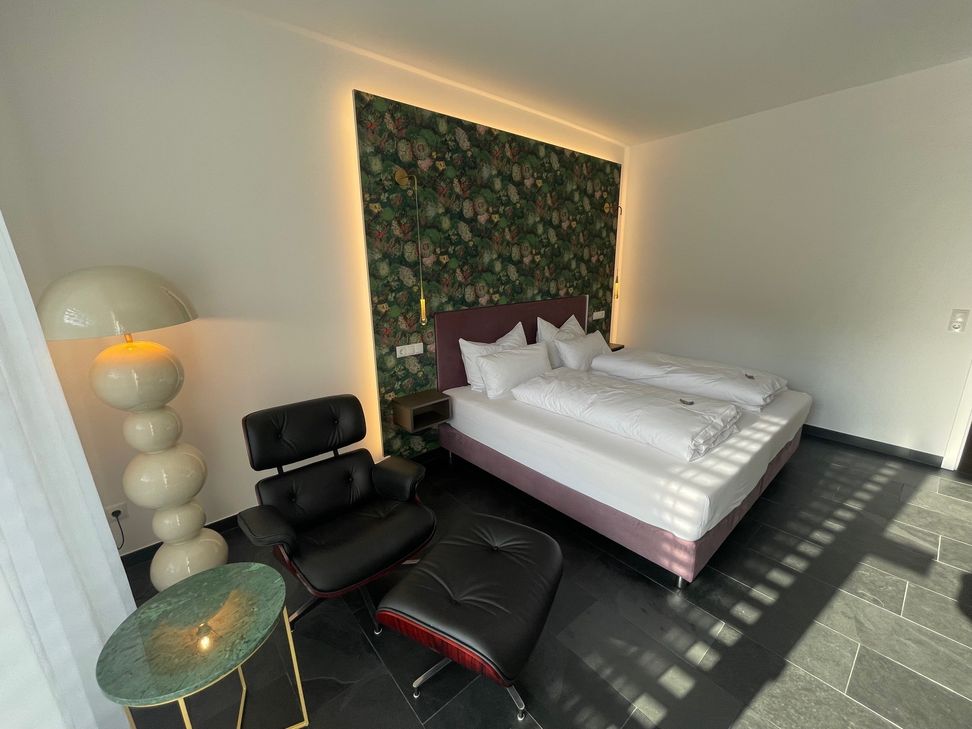 Alle Zimmer verfügen über Moselblick.