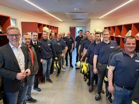 Im Feuerwehrgerätehaus Roderath wurde nicht nur ein neuer Schulungsraum angebaut, sondern auch Platz geschaffen.