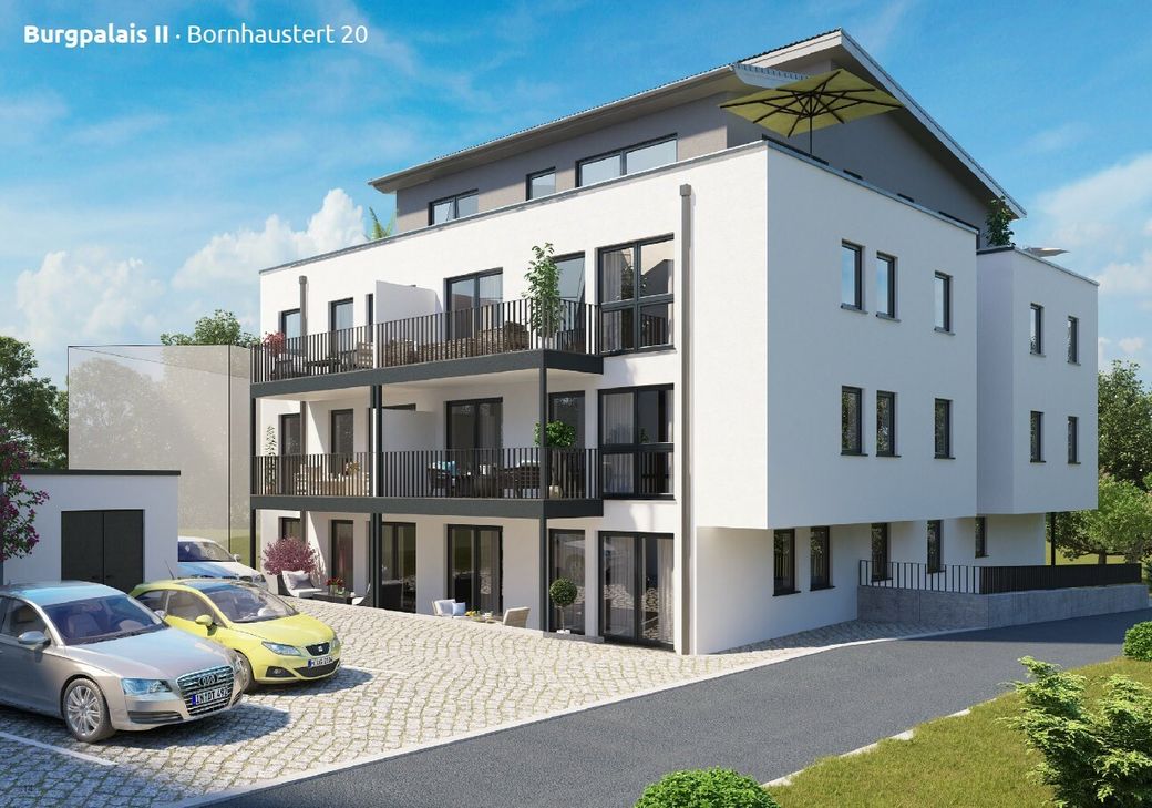 So wird eines der beiden Häuser später aussehen. Insgesamt entstehen 24 Wohnungen.