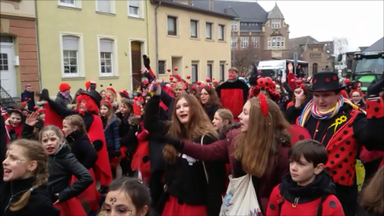 Zum Jubiläum war auch die Marienschule vertreten. Foto: Mager