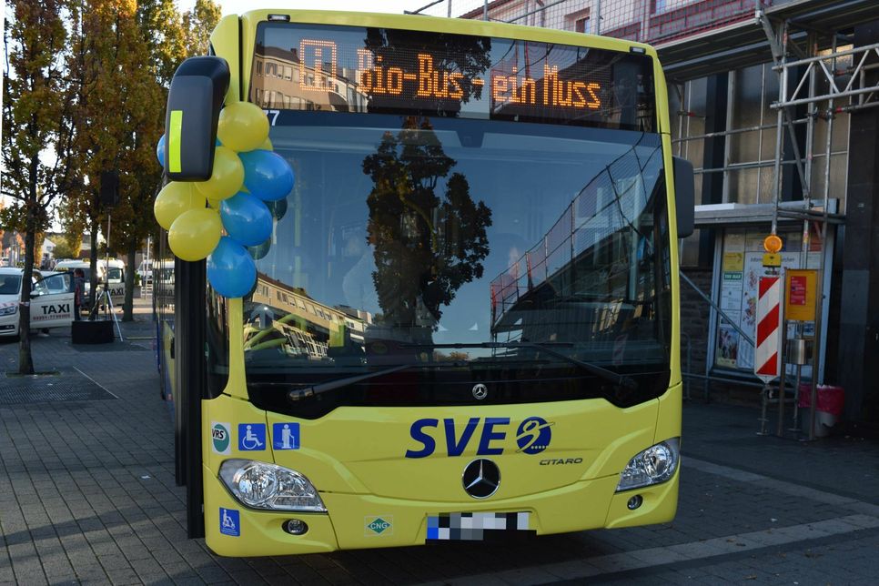 Mit einem Infobus word die SVE vor Ort sein um über das neue Fahrplanangebot zu informieren. Symbolfoto: Archiv/Scholl