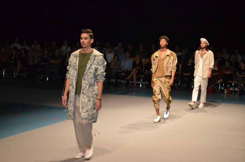 "La Saharienne Tropical"- eine Arbeit des vierten Semesters des Fachbereichs Modedesign der Hochschule Trier