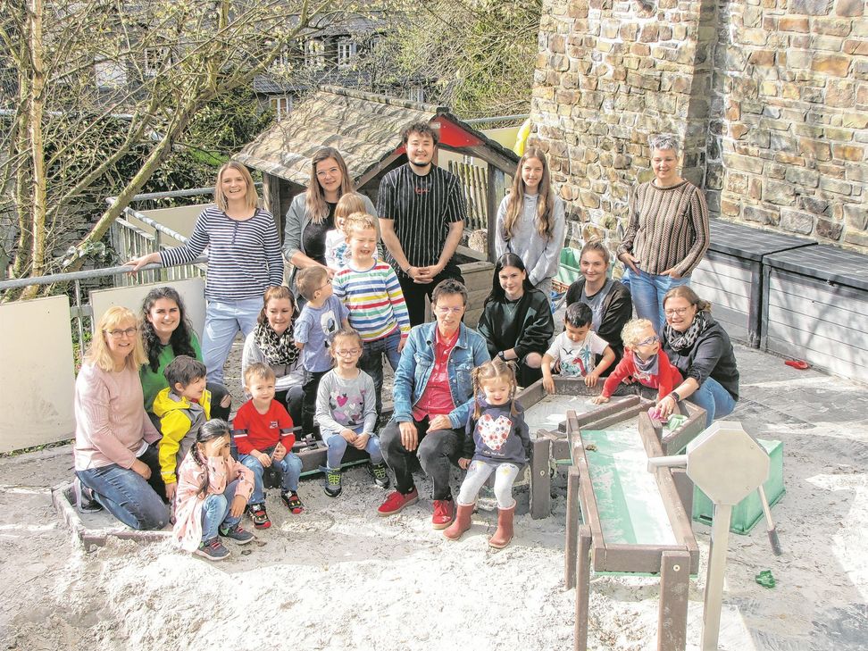 Auf das Jubiläumsfest am 30. April freuen sich die Kinder und die Großen.