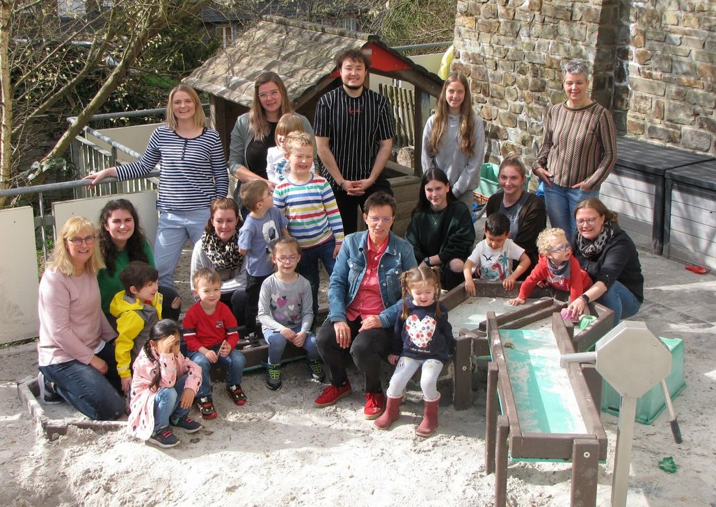 Auf das Jubiläumsfest am 30. April freuen sich die Kinder und die Großen.