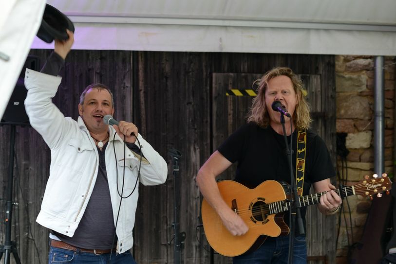 Ein Highlight zum Ende des ersten Messetages ist das Konzert des Duos "ParisBerlin" mit "Klimaschock"-Frontmann Christian Kaiser sein. Der Eintritt ist frei. Foto: FF