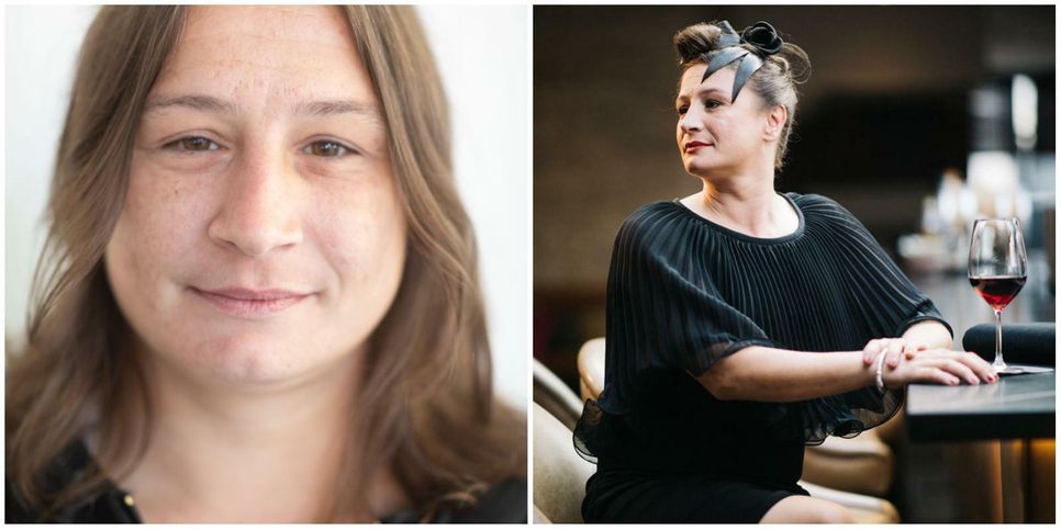 Vorher und nachher: Juliane Krähling. Foto: Edouard Olszewski