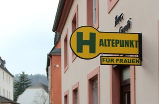 Haltepunkt in der Krahnenstraße