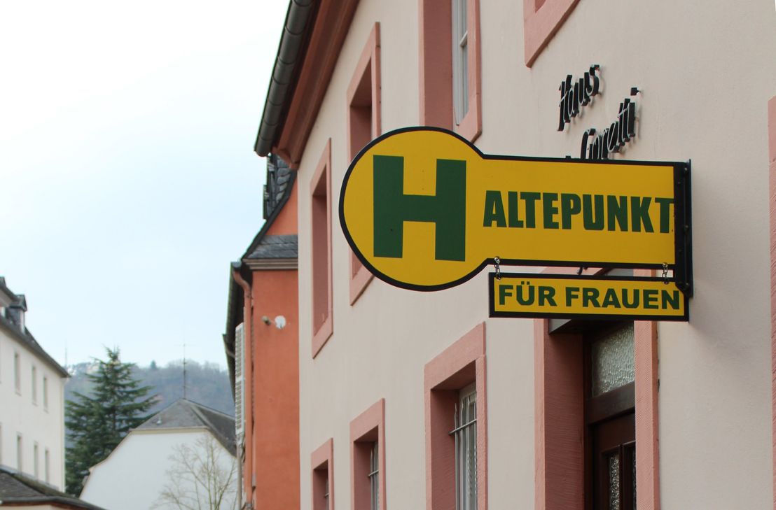 Haltepunkt in der Krahnenstraße