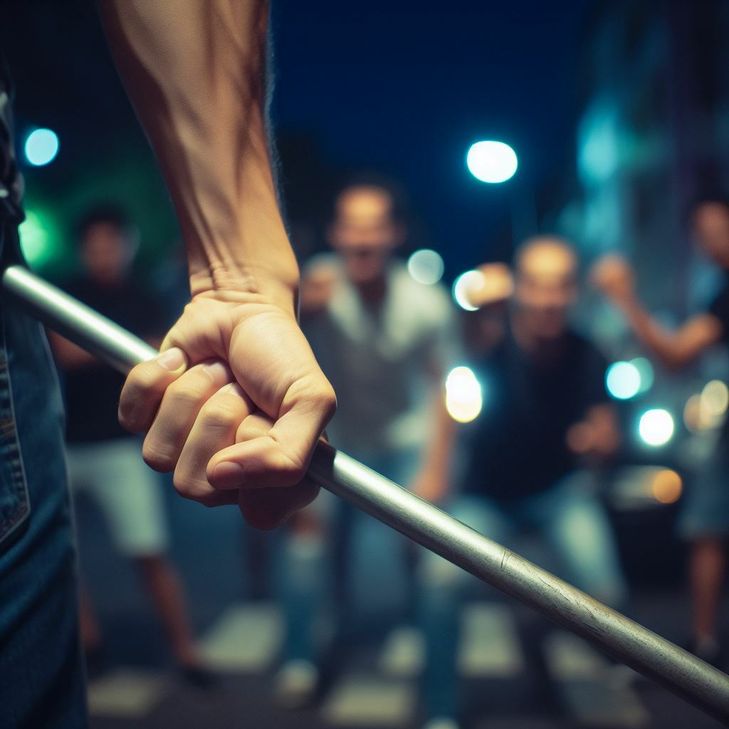 Eine Person wurde so schwer verletzt, dass sie noch in der Nacht notoperiert werden musste. Die Polizei sucht Zeugen.