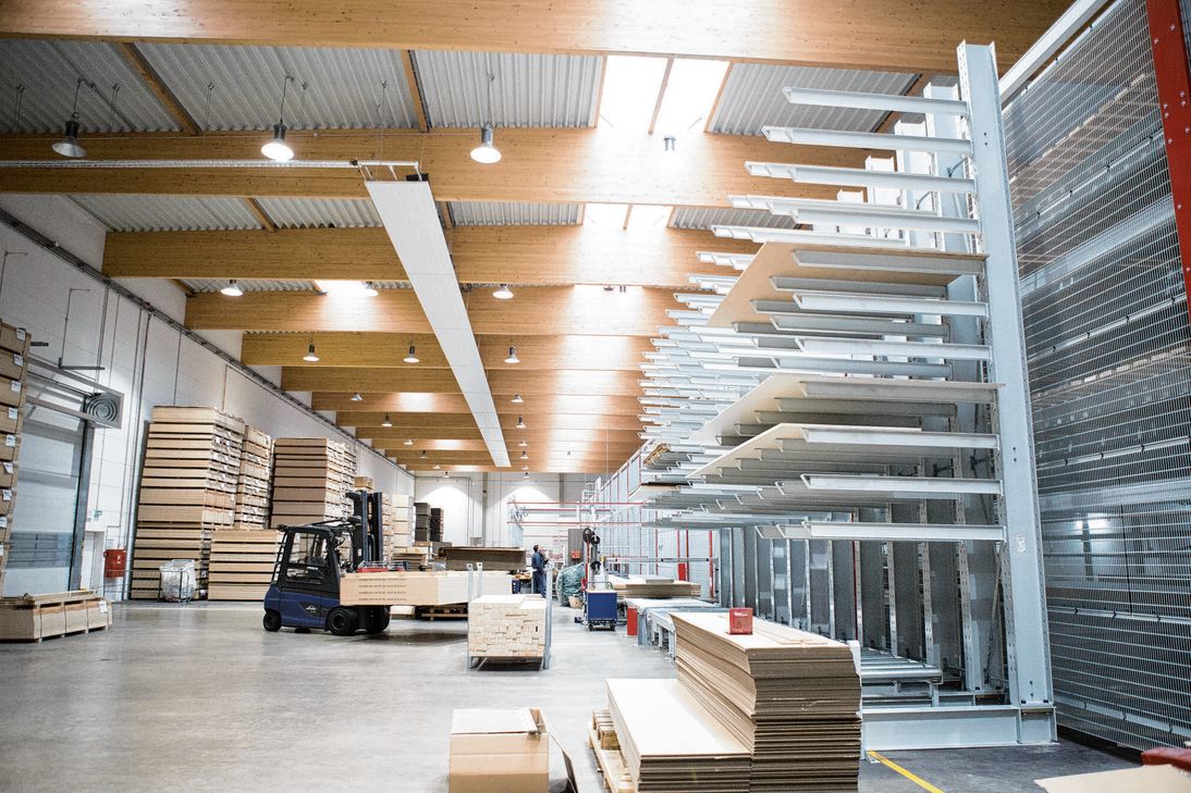 Das Automatiklager am Trierer Standort