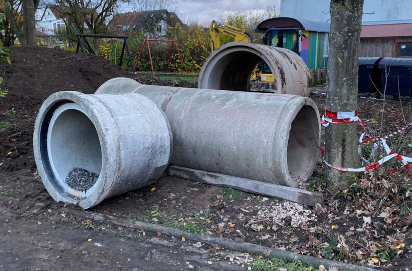 Hier entsteht der unterirdische Krabbeltunnel
