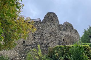 Burgruine Hunolstein bei Morbach.