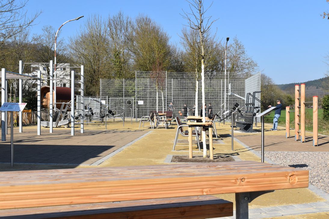 Die gesamte Fläche beträgt circa 750 Quadratmeter.