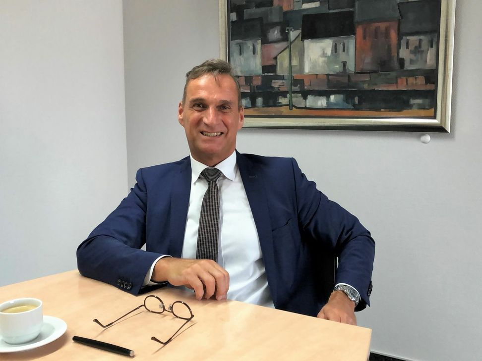 Er ist stolz auf seine Stadt: Bürgermeister Joachim Rodenkirch. Foto: S. Baumann