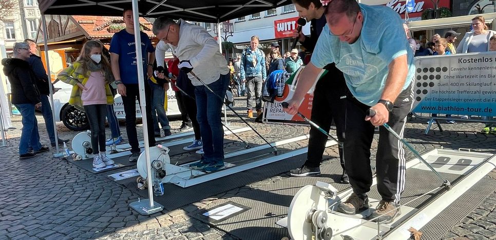 Der Biathöon beim Weihnachtszauber 2021 musste ausfallen. Ersatz gab es zum Frühingserwachen. (Archiv-Foto)