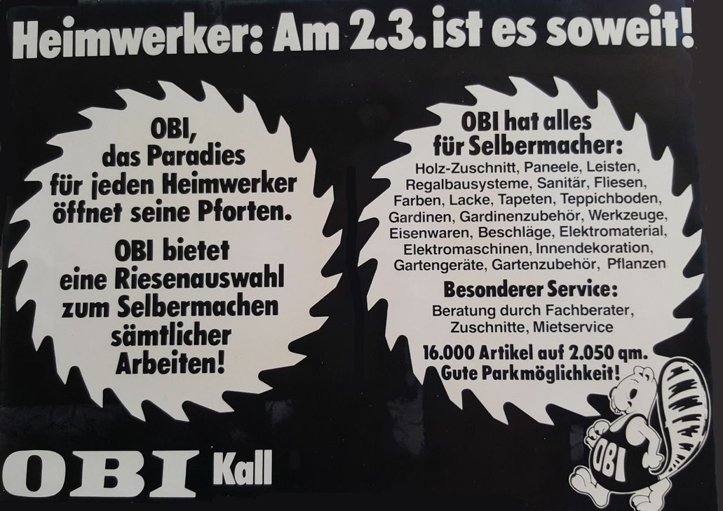 Die Eröffnungsanzeige. (Fotos: Privat)