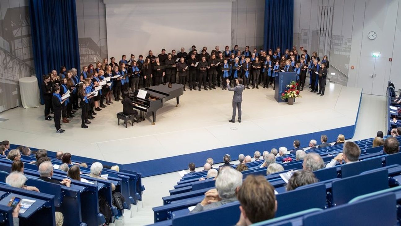 Beide Konzerte des Collegium musicum zum Jubiläum der Universität Trier finden im Audimax statt. Foto: Uni Trier
