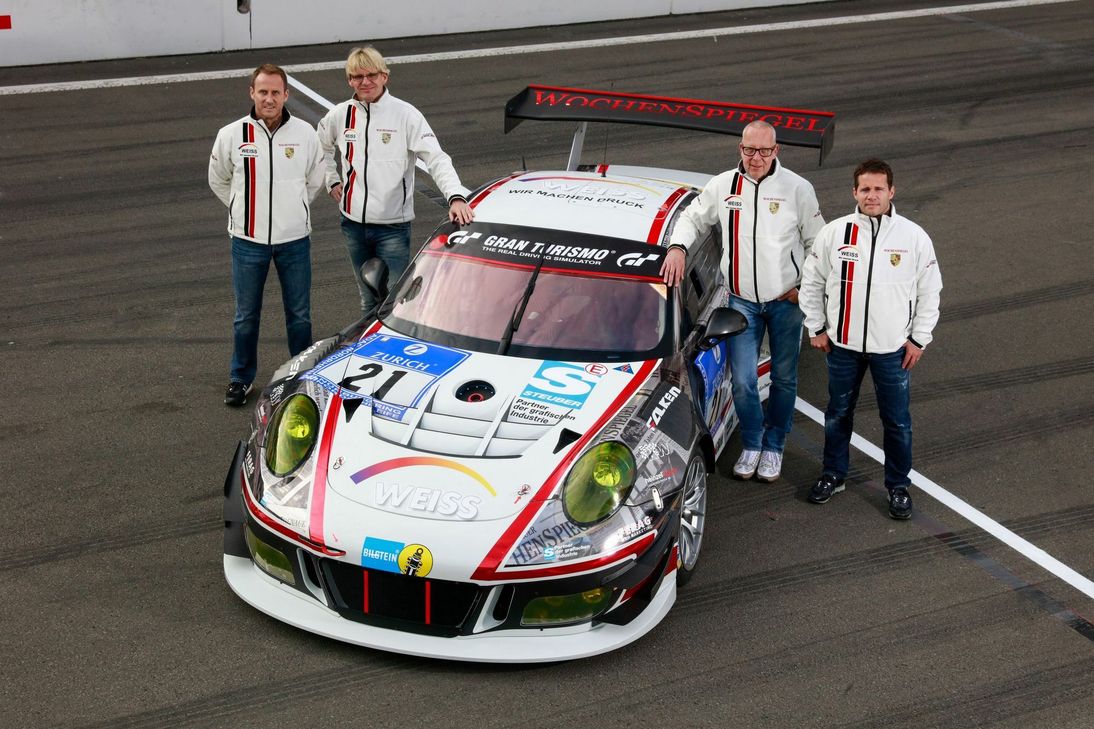 Das WTM-Team vor dem 24h-Rennen.