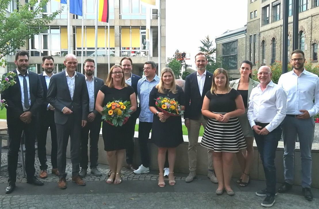 Das neue Vorstandsteam des Gewerbevereins Bitburg e.V.