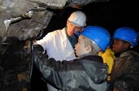 Blick in die Grube Wohlfahrt